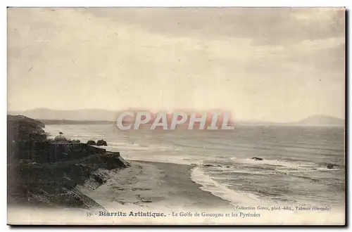 Biarritz Cartes postales Le golfe de Gascogne et les Pyrenees