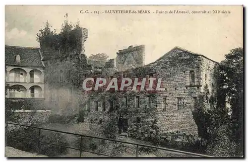 Sauveterre de Bearn Cartes postales Ruines de l&#39arsenal