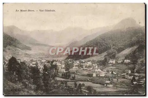 Le mont Dore Cartes postales Vue generale