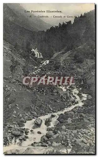 CAuterets Cartes postales Cascade et Gave