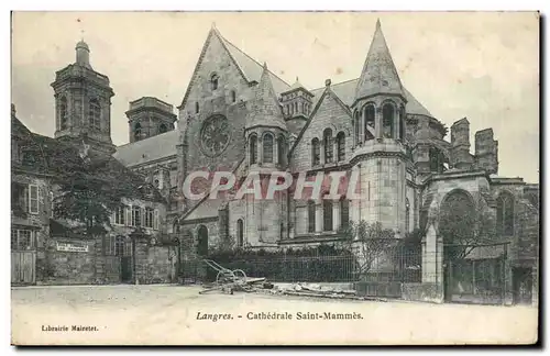 Langres Cartes postales Cathedrale Saint Mammes