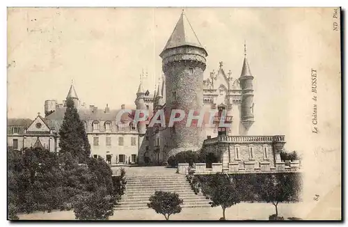 Cartes postales Le chateau de Busset