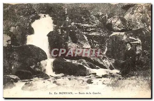 En Morvan Cartes postales Sauts de la Canche