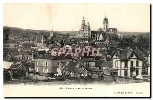 Evreux Cartes postales Vue generale