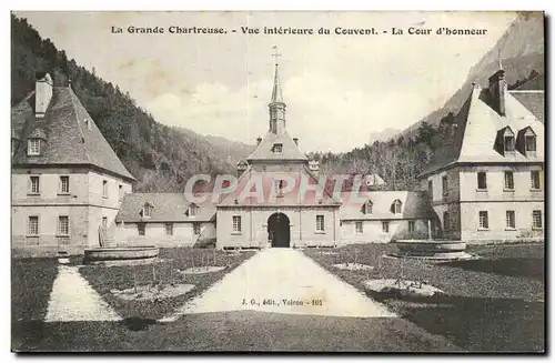 La grande Chartreuse Cartes postales Vue interieure du couvent La courd d&#39honneur