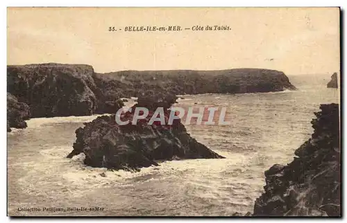 Belle Isle en Mer Cartes postales Cote du Talus