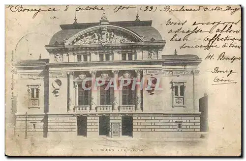 Bourg Cartes postales le theatre
