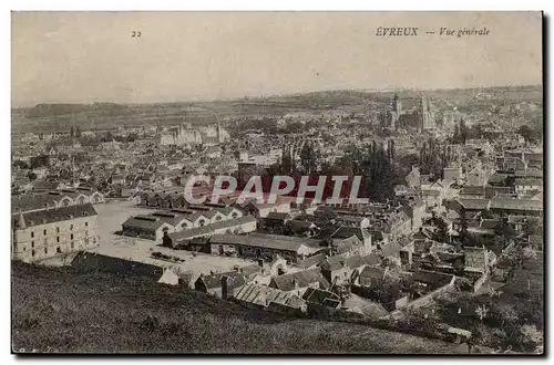 Evreux Cartes postales Vue generale