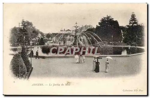 Angers Cartes postales Le jardin du Mail