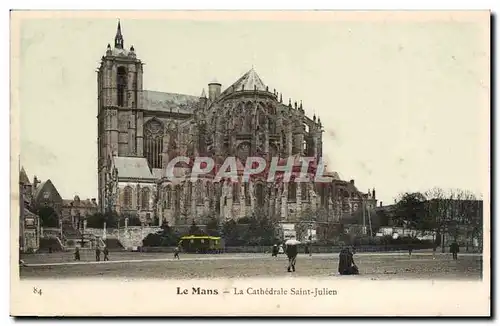 Le Mans Cartes postales La cathedrale Saint Julien