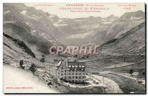 Gavarnie Cartes postales Grand hotel du Vignemale