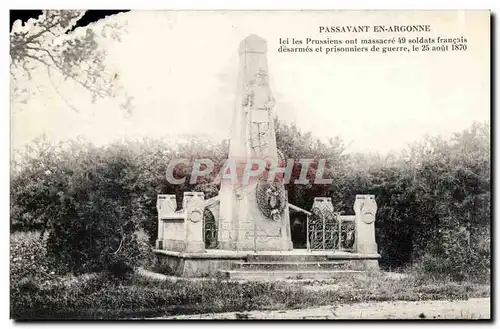 Passavant en Argonne Cartes postales