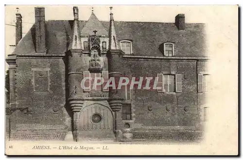 Amiens Cartes postales L'hotel de morgan