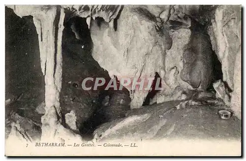 Betharram Cartes postales Les grottes Colonnade