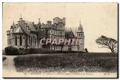 Hendaye Cartes postales Le chateau d&#39Abbadia (legue a l&#39institut de France)