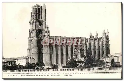 Albi Cartes postales La cathedrale sAinte CEcile