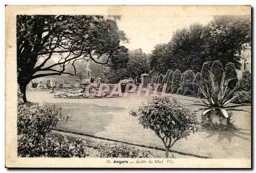 Angers Cartes postales Jardin du Mail