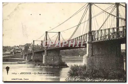 Ancenis Ansichtskarte AK Le pont sur la Loire