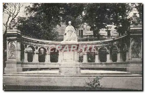 Valenciennes Cartes postales Monument de Froissart