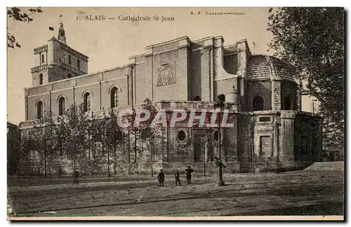 Alais Cartes postales Cathedrale St Jean