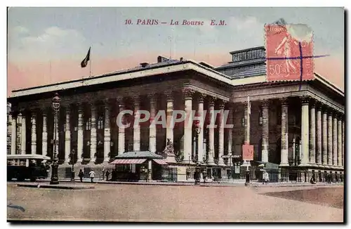 Paris Cartes postales La Bourse