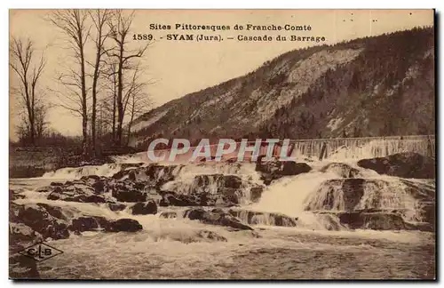 Syam - Cascade du Barrage Cartes postales