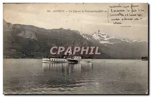 Annecy - Le Lac et la Tournette 2357m - Cartes postales