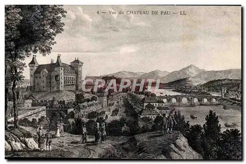 Pau - Vue du Chateau Cartes postales