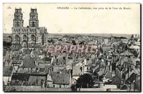 Orleans Cartes postales La cathedrale vue prise de la tour du musee