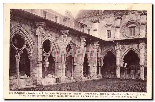 Soissons Ansichtskarte AK Ancienne abbaye de Saint Jean des Vignes