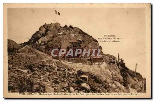 Viel Armand Cartes postales La croix pour les soldats francais tombes pour la patrie