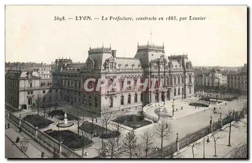 Lyon Ansichtskarte AK Prefecture construite en 1885 par Louvier