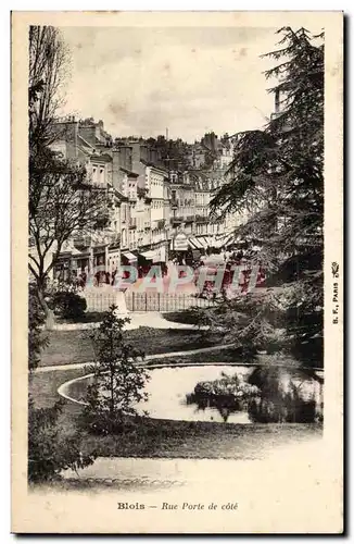 Blois Cartes postales Rue porte de cote