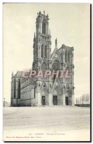 Nancy Cartes postales Eglise ST pierre