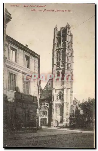 Rouen Cartes postales Eglise Saint Laurent