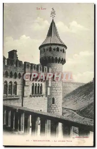 Rocamadour Cartes postales La grosse tour