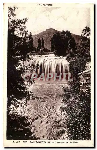 Saint Nectaire Cartes postales Cascade de SAillant