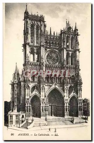 Amiens Cartes postales La cathedrale