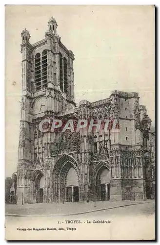 Troyes - La Cathedrale - Cartes postales