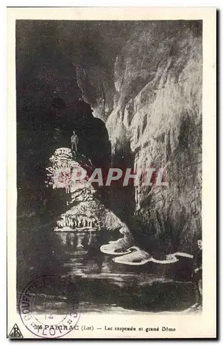 Padirac - Lac suspendu et grand Dome - Cartes postales