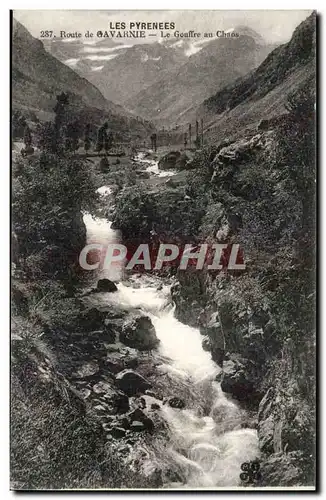 Gavarnie - Route de la Gavarnie - Le Gouffre au Chaos - Cartes postales