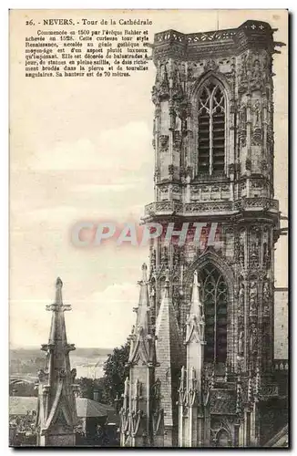 Nevers - Tour de la Cathedrale - Cartes postales