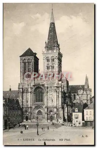 Lisieux - La Cathedrale - Cartes postales