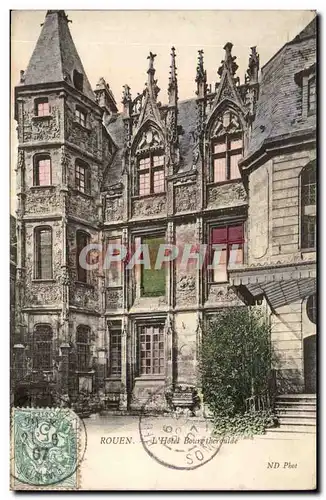 Rouen - L&#39 Hotel Bourg Theroulde - Cartes postales