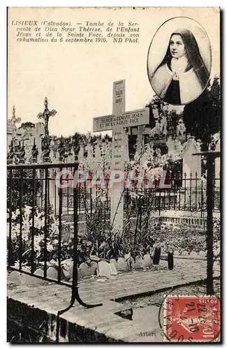 Lisieux - Tombe de la Servante de Dieu Soeur Therese de l&#39enfant Jesus - Ansichtskarte AK