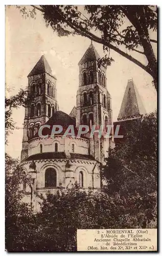 Morienval - L&#39Abside de l&#39Eglise - Cartes postales