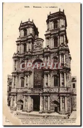 Rennes - La Cathedrale - Cartes postales