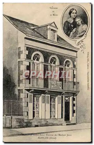 Alencon - Souer Therese de L'Enfant Jesus - Cartes postales