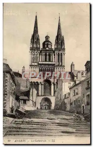 Angers Cartes postales La cathedrale