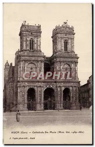 Auch Cartes postales Cathedrale Ste Marie
